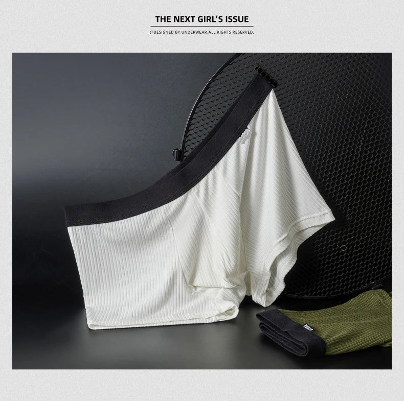 GTOPX MAN Cotton Boxers Shorts Ball Pouch Underwear Large Pockets Adult Sexy Undies