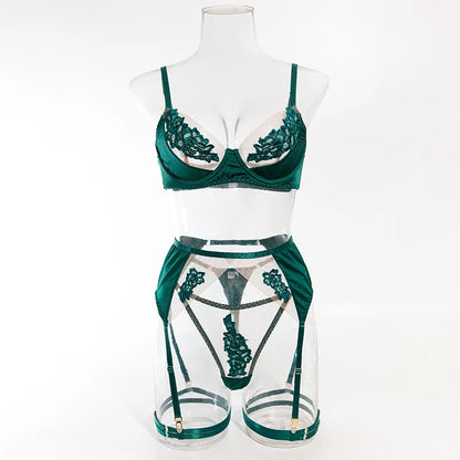 Hot Erotic Lace Lingerie Set Women Sexy Lingerie Panties Set Sensual Lingerie Sex Sleepwear Porn Exotic Costumes Sexy Underwear