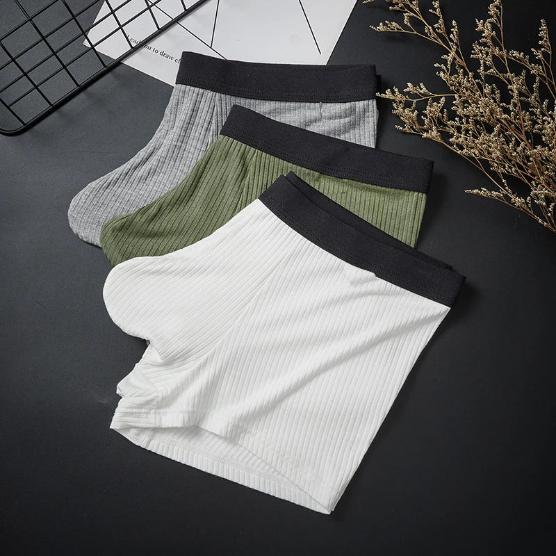 GTOPX MAN Cotton Boxers Shorts Ball Pouch Underwear Large Pockets Adult Sexy Undies