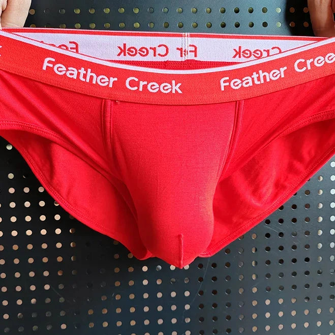 Man Bulge Pouch Underwears Super Big U-Concex Boxers Elastic Modal Crotch Pockets Lingerie Low Waist Briefs Enhancing Underpants