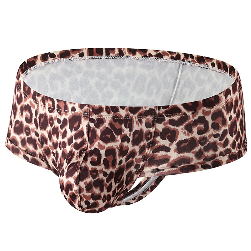Men's Underwear Printed Boxers Shorts Soft Underpants U Convex Calzoncillos Hombre Panties