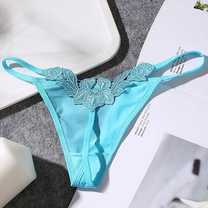 Sexy Thong Women Low Waisted Panties Cotton Crotch Comfort G String Sexy Lingerie Women Underwear Erotic Games Sex Clothing