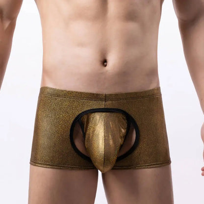 Men's Underwear Fashion Underwear High Stretch Boxer Shorts Breathable Soft Men's Shorts Comfortable PlusD7010