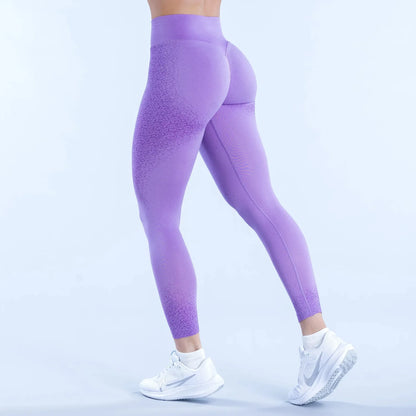 Ignite Leggings Women Seamless Yoga Pants Elastic Scrunch Butt Gym Leggings Workout Sweatpants Fitness Booty Sports Tights