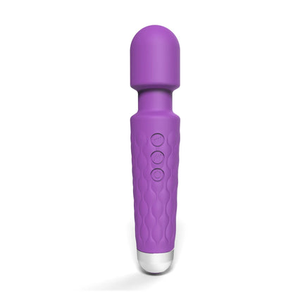 Powerful Vibrator Women's Magic Wand USB Rechargeable Waterproof Massager Clitoral G-Spot Vibrator Sex Toy Suitable for Adults