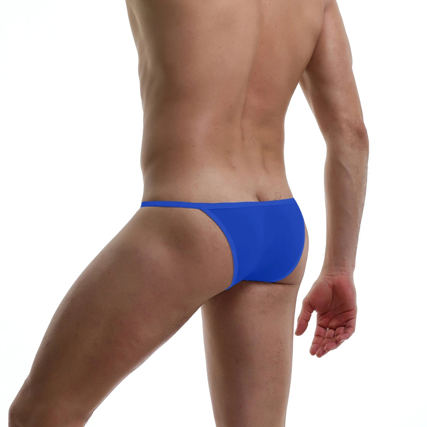 CLEVER-MENMODE Men's Sexy Lingerie Penis Bag Mini Underwear Ultra-Thin Transparent Panties Bikini Briefs Gay G-string Suspenders