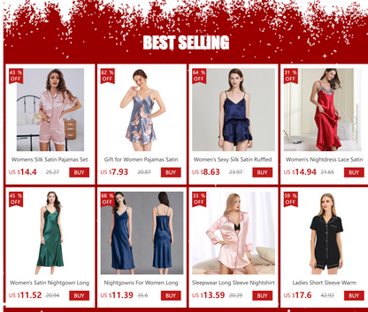 Nightgowns For Women Long Sleeveless Night Gowns Satin Silk Chemise Lingerie Slip Dress Sexy Nightwear Sleep Shirt for Ladies