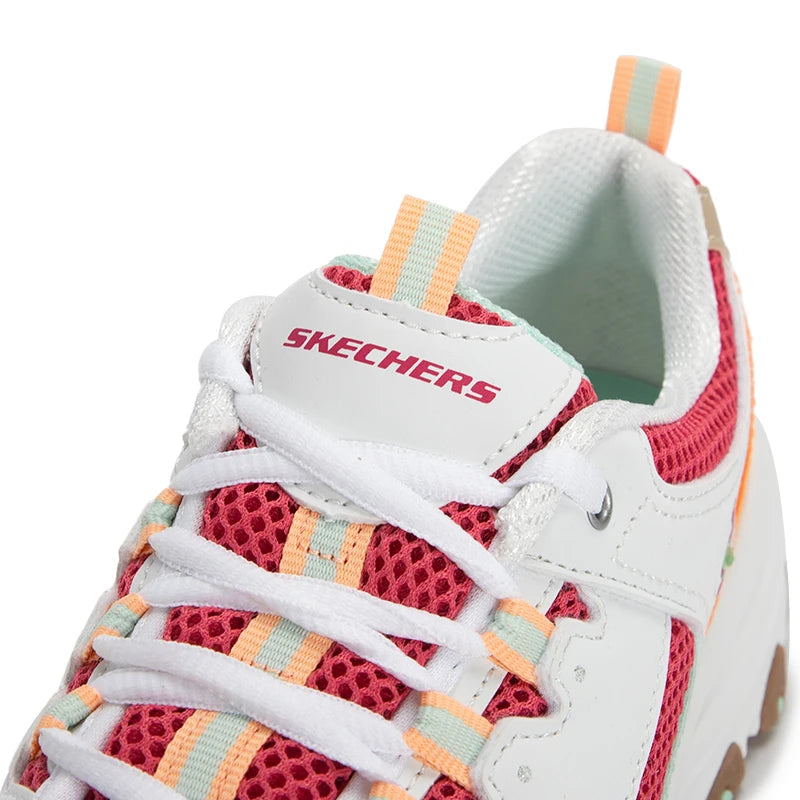 Skechers Women's Fashion Sneakers Panda Shoes Thick-Soled Wear-Resistant Lightweight Breathable Low-Top Casual Shoes 8730066-Wmlt