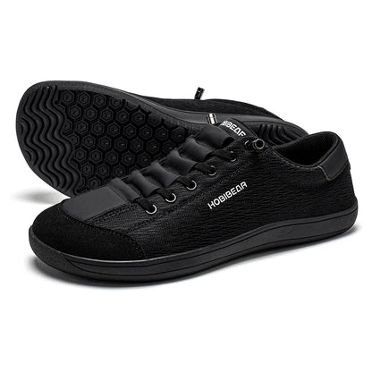 HOBIBEAR Women Mesh Wide Width Barefoot Shoes Unisex Zero Drop Minimalist Sneakers Slip On Breathable Lightweight Walking Shoes