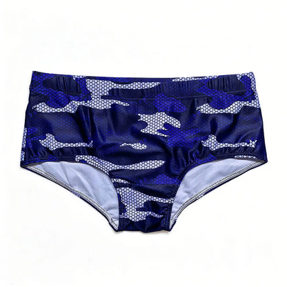 Sexy Swimming Trunks Mens Camouflage Swim Boxer Briefs Swimwear Young Man Swimsuit Beach Surfing Bathing Suit Shorts Zwembroek