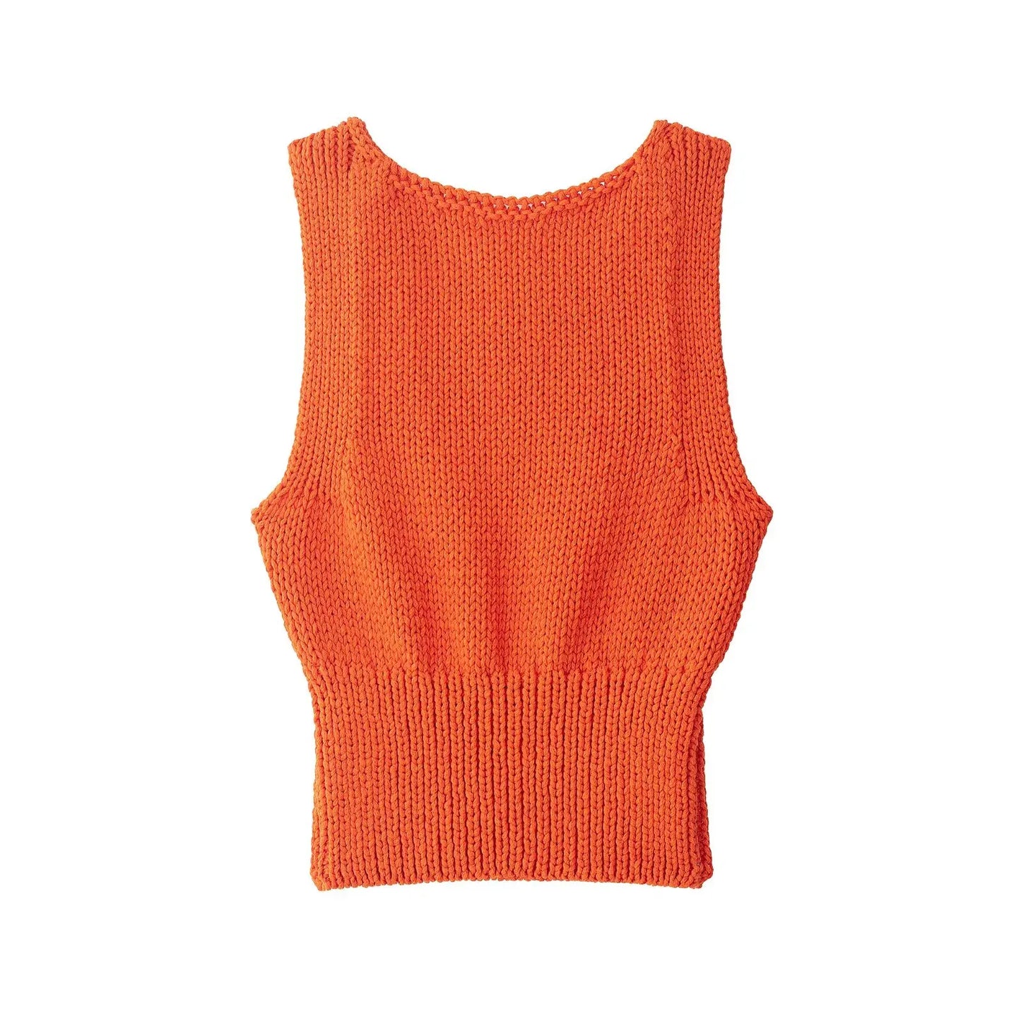 Women's 2026 New knitted Tops Fashion Slim Backless Sexy Unique Women's Tops Blouses Chic Summer Travel Party Young Blouses