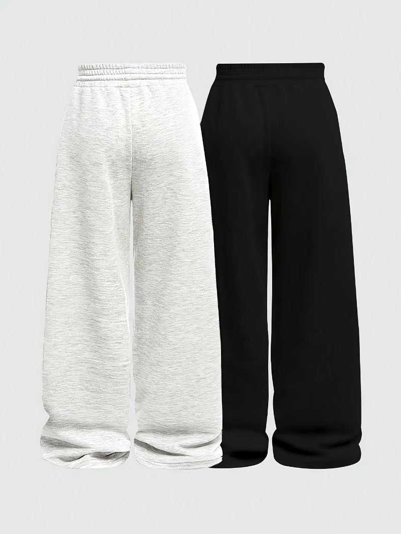 Casual Pants for Women: Simple Front-Tie Loose Fit Wide-Leg Trousers, Perfect for Spring, Summer, and Fall  Everyday Comfortable