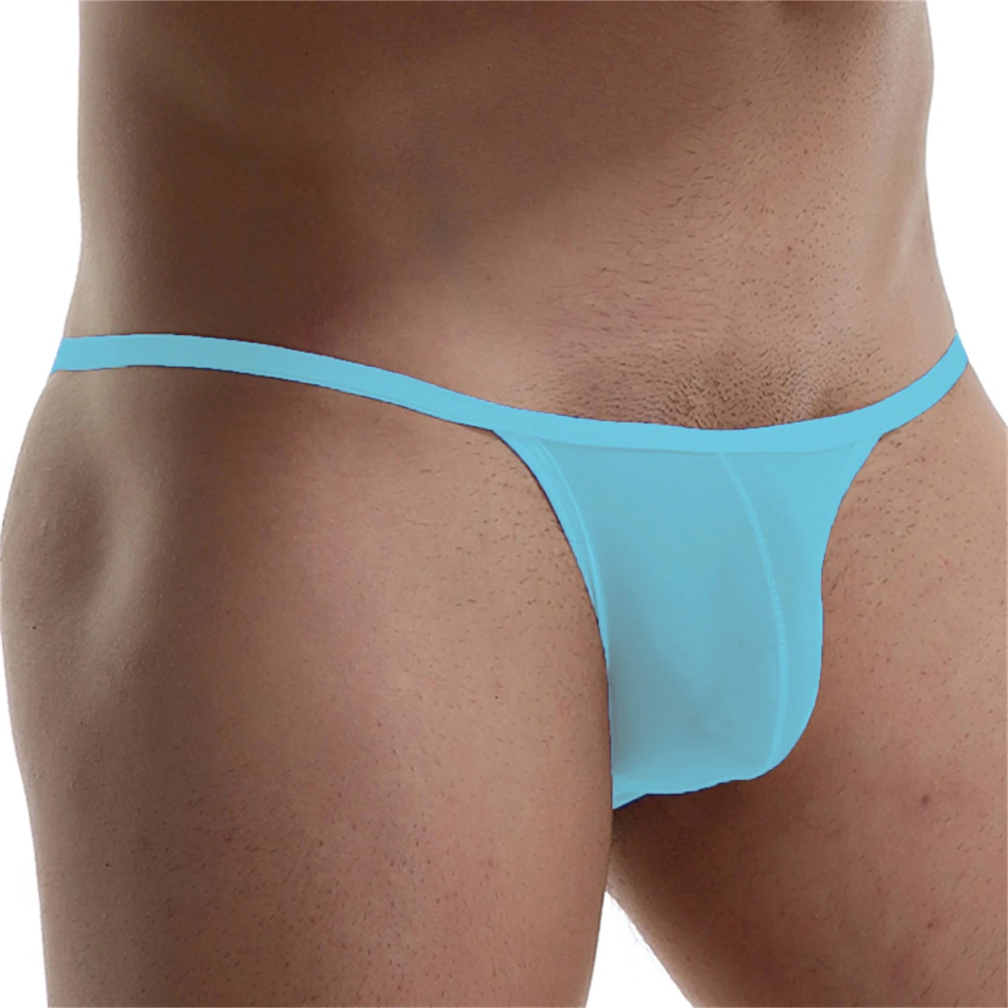 CLEVER-MENMODE Men's Sexy Lingerie Penis Bag Mini Underwear Ultra-Thin Transparent Panties Bikini Briefs Gay G-string Suspenders