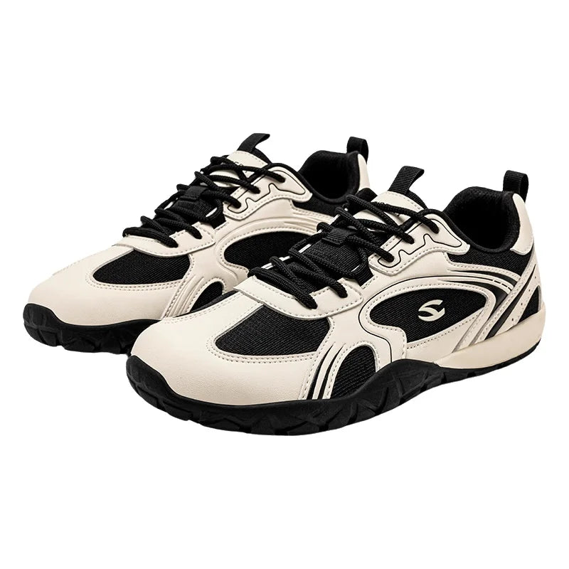 HOBIBEAR Wide Toe Flat Shoes Outdoor Sports Shoes Friendly for Wide Footbed Spring Autumn Casual Daily Shoes Comfortable Brea...