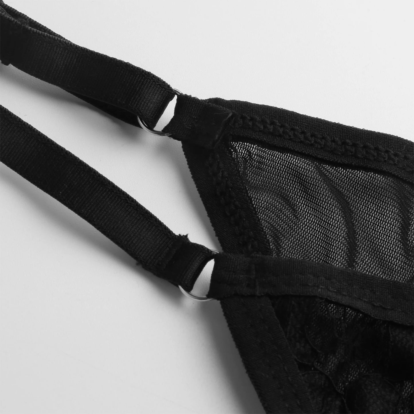 Men's Sexy Underwear Thin String Waist Lace Panties Men Strap Erotic Lingerie Sissy Clothing Low Waist Panty