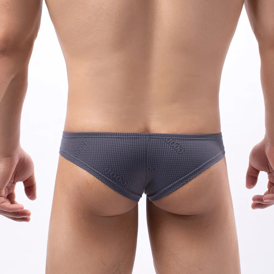 Sexy Men's Boxers Shorts Man Rib fabric Underwear Bulge Penis Pouch Underpants Panties hombre Male Boxer Trunks Lingerie HT079
