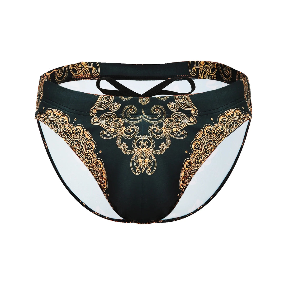 Sexy Swimwear Men Bikini Leopard Totem Swim Briefs Trunks Swimsuit Beach Shorts Bulge Pouch Swimming Bathing Suit Swimsuits