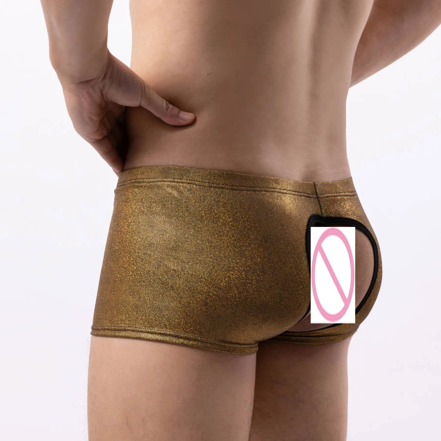 Men's Underwear Fashion Underwear High Stretch Boxer Shorts Breathable Soft Men's Shorts Comfortable PlusD7010
