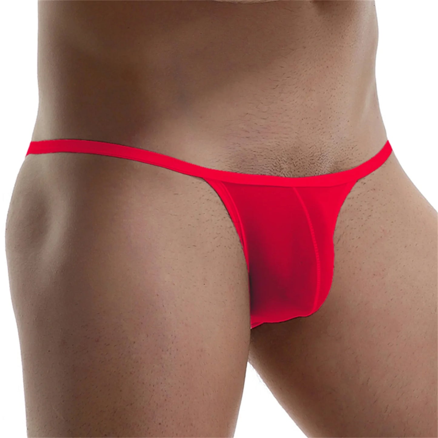 CLEVER-MENMODE Men's Sexy Lingerie Penis Bag Mini Underwear Ultra-Thin Transparent Panties Bikini Briefs Gay G-string Suspenders