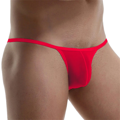 CLEVER-MENMODE Men's Sexy Lingerie Penis Bag Mini Underwear Ultra-Thin Transparent Panties Bikini Briefs Gay G-string Suspenders