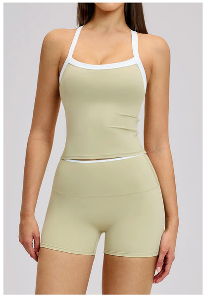 2 Pieces Yoga Set Women Workout Outfits Fitness Clothes Sportswear Gym Tracksuit High Waist Leggings Sports Bra Athletic Wear