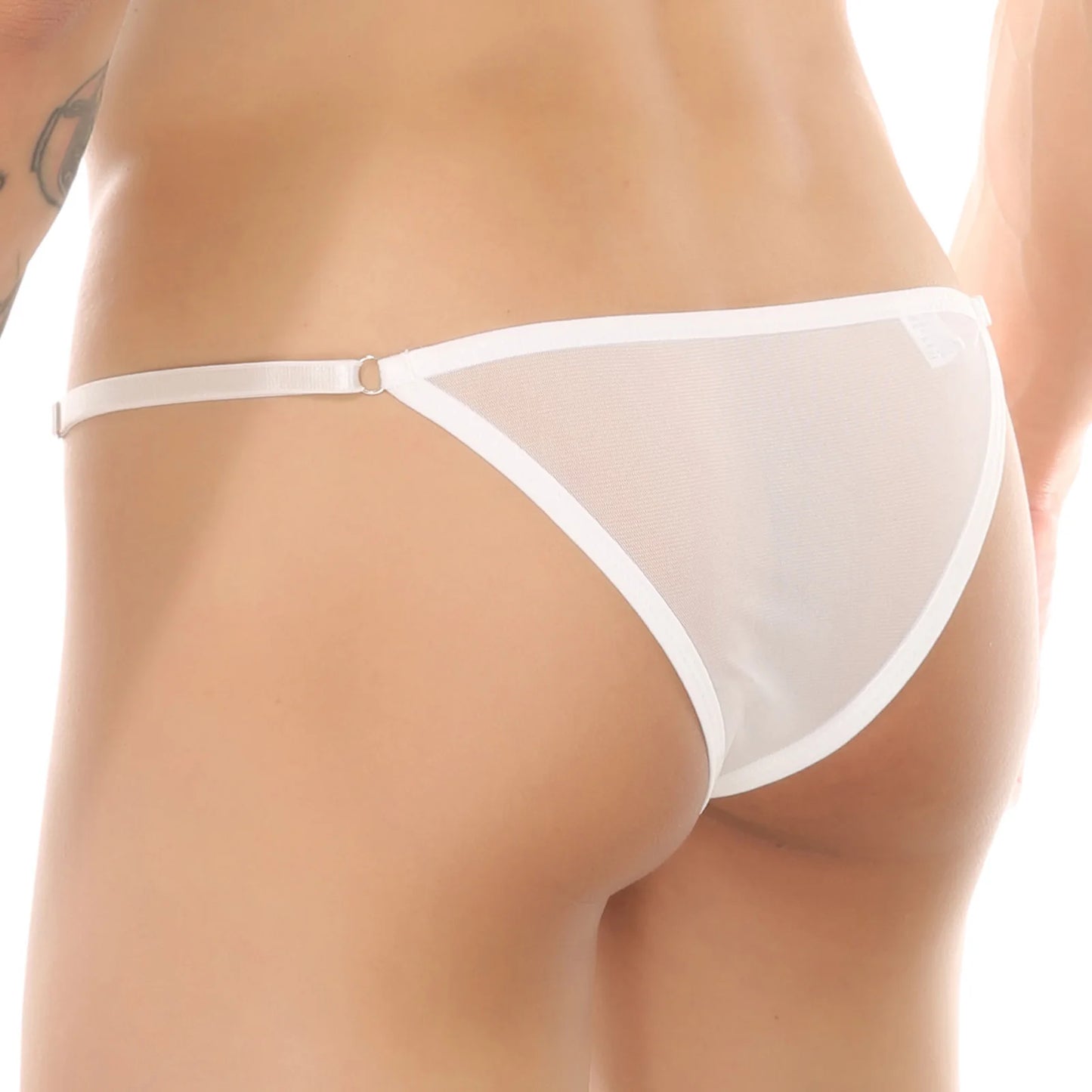 Men's Sexy Underwear Thin String Waist Lace Panties Men Strap Erotic Lingerie Sissy Clothing Low Waist Panty