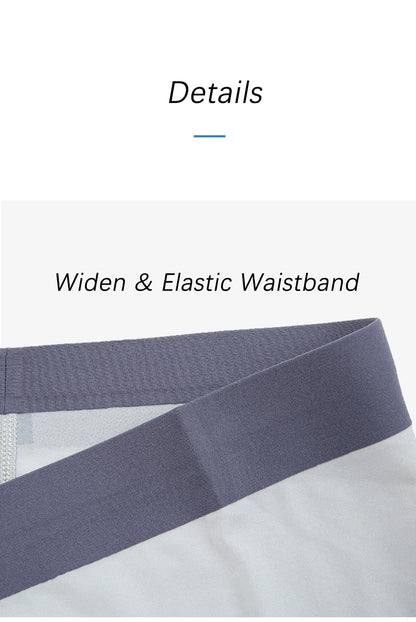 New Ultra-thin Quick Dry Mens Boxer Shorts Ice Silk Man Panties Seamless Sexy Underwear U Bulge Pouch Male Breathable Underpants