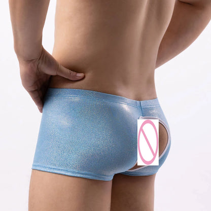 Men's Underwear Fashion Underwear High Stretch Boxer Shorts Breathable Soft Men's Shorts Comfortable PlusD7010