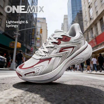 ONEMIX Stylish Retro Jogging Shoes for Couples Unisex Dad Shoes for Spring/summer Casual Racing Running Shoes Light Sneakers
