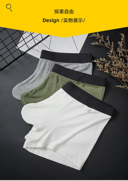 GTOPX MAN Cotton Boxers Shorts Ball Pouch Underwear Large Pockets Adult Sexy Undies